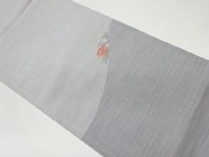 万寿菊模様織出し袋帯